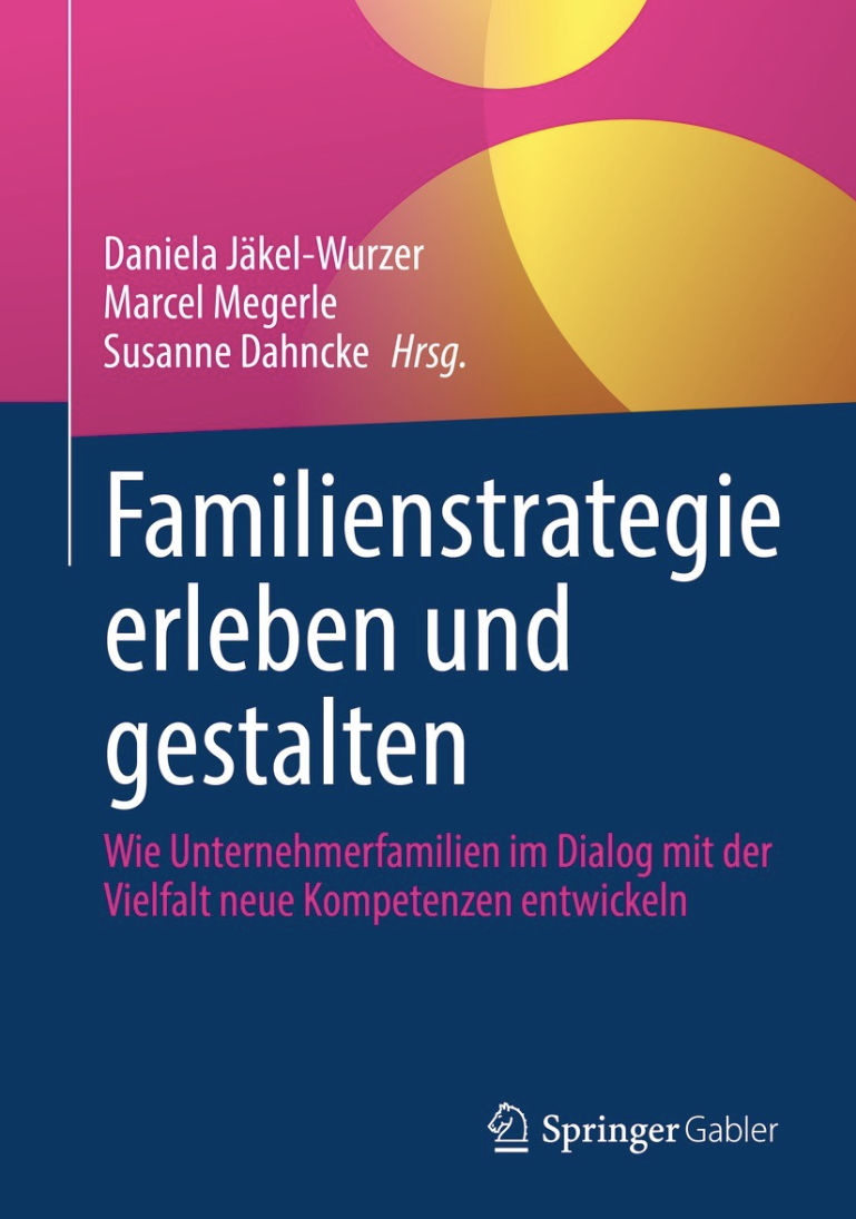 Buchcover Familienstrategie erleben und gestalten 